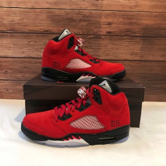 Air Jordan 5 Retro - Raging Bull Red - Picture 1 of 8